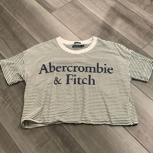 A&F Graphic Crop Top